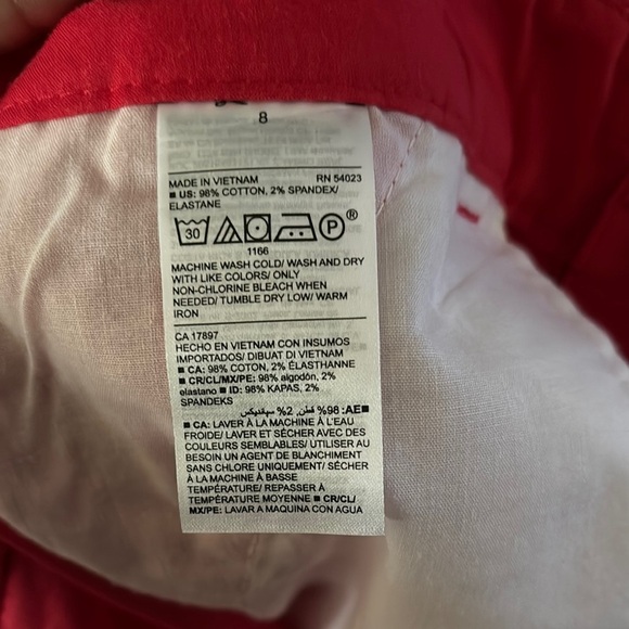 Old Navy Red Everyday Shorts - Picture 6 of 8